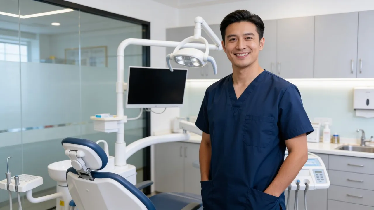 Veterinary clinic with a surgical suite, digital radiography unit, anesthesia machine, and boarding kennels