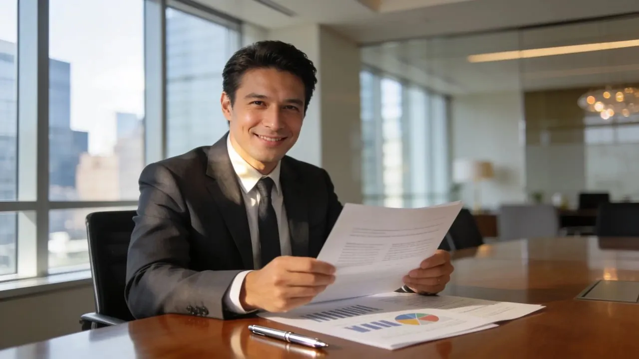 S-corp owner reviewing business funding options on a laptop at a small office desk - business funding as an s-corp