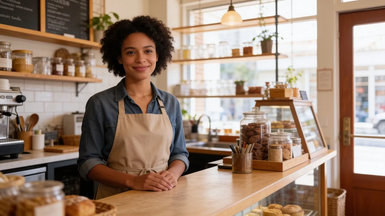 Owner reviewing a credit report