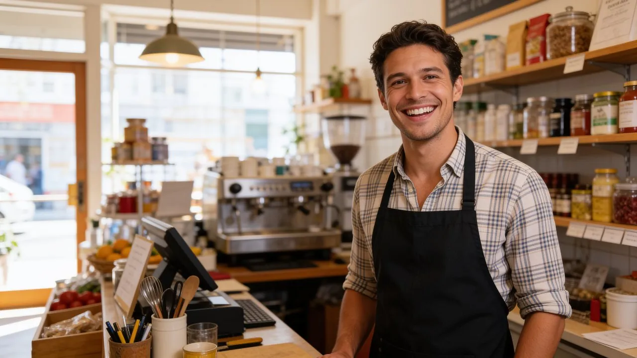 Owner getting a funding approval on a phone