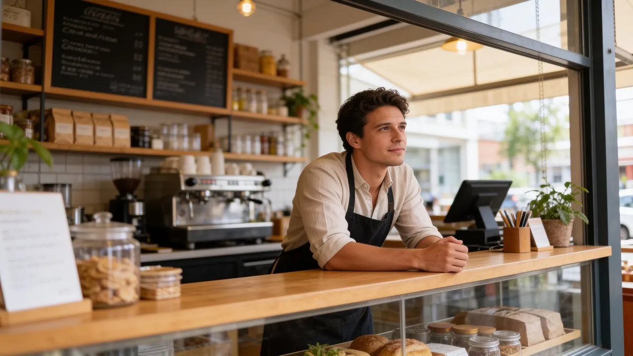Owner checking the status of a funding application