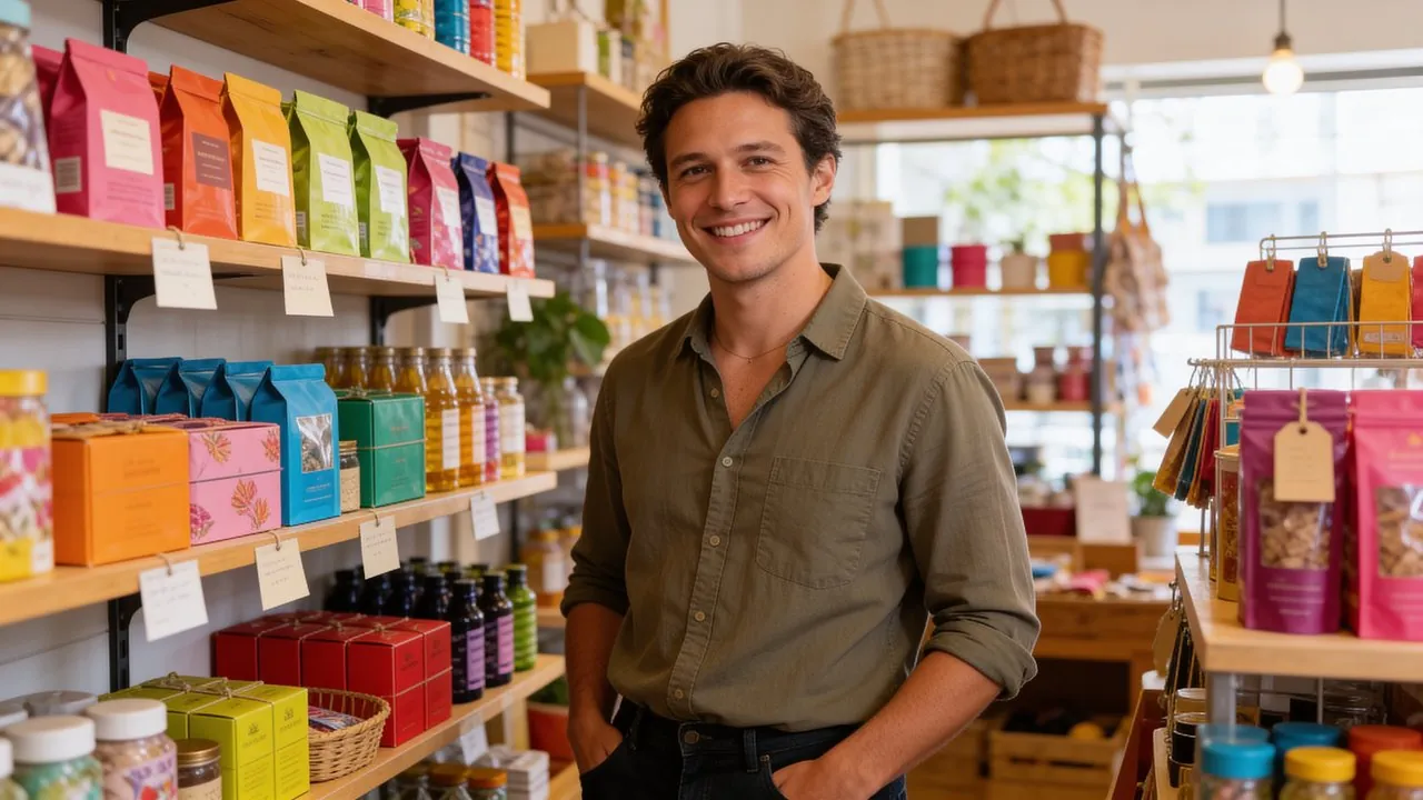 Small business owner comparing their offer against competitors while planning a durable advantage